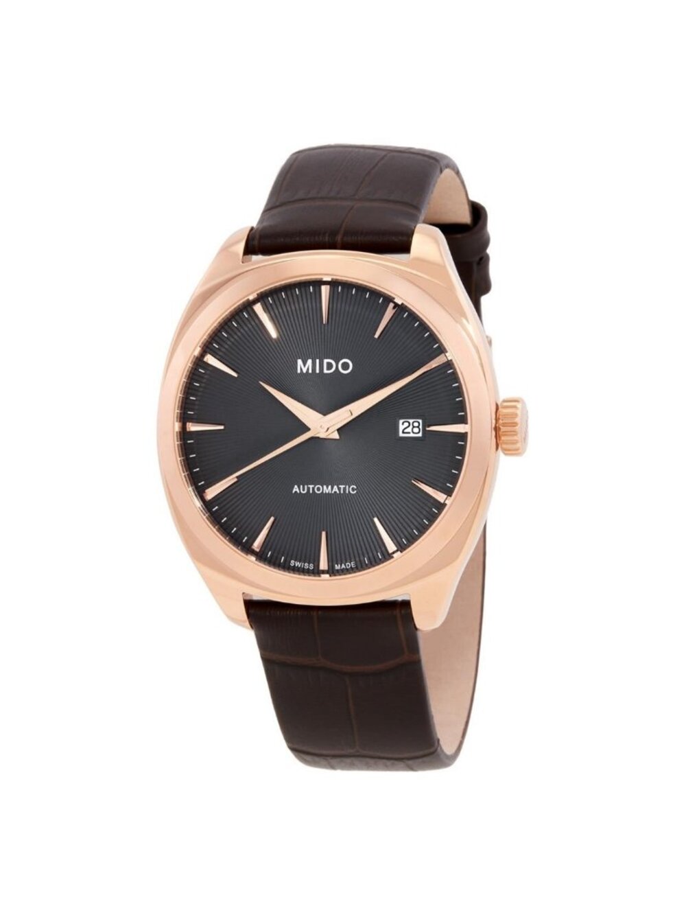 NWT Mido Belluna Royal Automatic Grey Dial Men's Watch